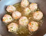 簡単！中華風 甘酢あんの肉団子作り方3写真