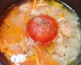 焼鳥缶詰とトマトの炊き込みご飯♡作り方4写真