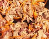 豚肉の中華炒め丼作り方3写真