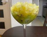 甘くて完熟！グラデーションキウイソーダ作り方5写真