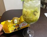 甘くて完熟！グラデーションキウイソーダ作り方12写真