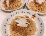 レンジで簡単、ごま醤油ガーリックパスタ作り方6写真