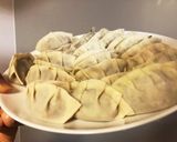 肉汁溢れる野菜たっぷり白菜漬餃子作り方8写真