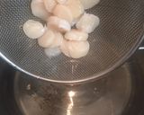 ホタテのオイスターソース炒め！作り方1写真