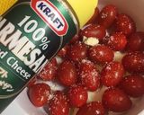 ダブルチーズのトマトグリル作り方1写真