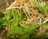 切り干し大根と水菜の和風ツナサラダ*+作り方4写真