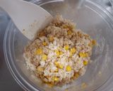 とうもろこしご飯に青ばん作り方4写真