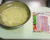 【パパ料理】ジャガイモですぐ一品作り方1写真