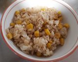 とうもろこしご飯に青ばん作り方5写真