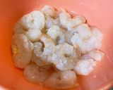 玉ねぎの海老チリソース♪作り方1写真