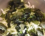 海苔キャベツとわかめのやみつきナムル作り方1写真