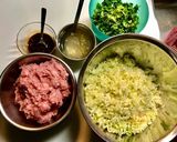 食べすぎ注意！シソたっぷりギョウザ作り方2写真