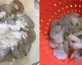 海老とキャベツと豆腐の生山椒・塩炒め作り方4写真