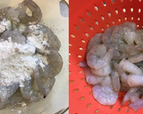 海老とキャベツと豆腐の生山椒・塩炒め作り方4写真