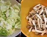 海老とキャベツと豆腐の生山椒・塩炒め作り方5写真