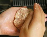 お肉と豆腐のふんわり♪ハンバーグ作り方10写真