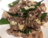 ☆豚肉のたっぷりねぎ塩ソース♪作り方5写真
