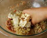 お肉と豆腐のふんわり♪ハンバーグ作り方8写真