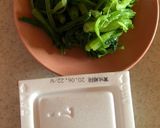 納豆と小松菜のシンプルトースト作り方1写真