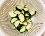 ズッキーニとベーコンのチーズオムレツ作り方1写真