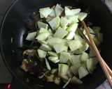 摘果西瓜と鶏ササミの中華風炒め作り方8写真