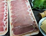 巻いて焼くだけ！豚肉の梅しそチーズソテー作り方1写真