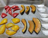 グリル野菜のヘンプナッツ和え♪作り方2写真