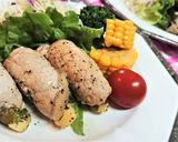 巻いて焼くだけ！豚肉の梅しそチーズソテー作り方8写真