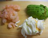 アボカドの揚げ春巻き作り方1写真