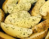 新ジャガの蒸し焼きしあげ●塩バター風味作り方2写真