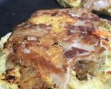 【糖質オフ】おからパウダーでお好み焼き作り方4写真