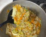大葉入り！鶏ひき肉の野菜春巻き作り方6写真