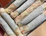 大葉入り！鶏ひき肉の野菜春巻き作り方9写真