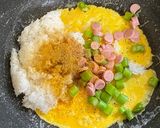 バナナで炒飯作り方4写真