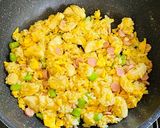 バナナで炒飯作り方6写真