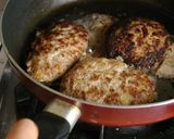 つなぎに乾燥おからのハンバーグ♪作り方10写真