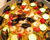 具沢山パエリア paella party作り方6写真