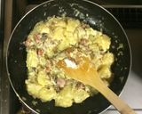 超簡単☆カルボナーラ風♫マヨポテ焼き♪作り方7写真