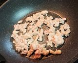 【鶏皮とコーンのガーリックペパー炒飯】作り方4写真