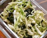 海苔キャベツとわかめのやみつきナムル作り方3写真
