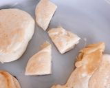 【離乳食】お子さま　チーズパンケーキ作り方5写真