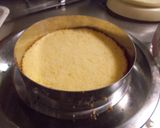ホワイトとミルクチョコのムース風ケーキ♡作り方4写真