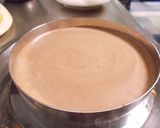 ホワイトとミルクチョコのムース風ケーキ♡作り方5写真