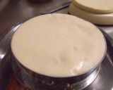 ホワイトとミルクチョコのムース風ケーキ♡作り方6写真