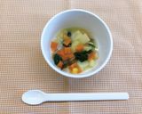 具沢山の豆乳コーンスープ☆９～11か月作り方3写真