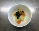具沢山の豆乳コーンスープ☆12～18か月作り方2写真