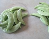 つる豆のオイスターソース炒め作り方1写真
