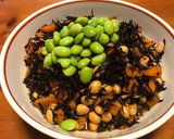 簡単♡作り置き♡弁当♡枝豆入り五目煮作り方6写真