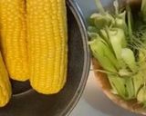 とうもろこしミルク sữa Bắp作り方1写真