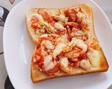 *ナポリタン風トースト*作り方5写真